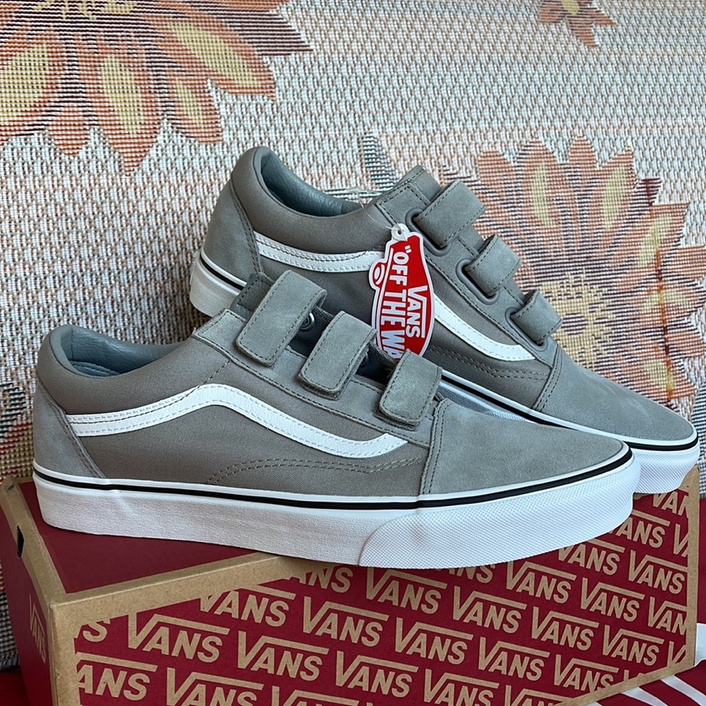 Vans Old Skool Velcro
(Suede/Canvas)Drzz|/Trwht
VNOA3D296CM
WMNS sneakers - Picture 8 of 16